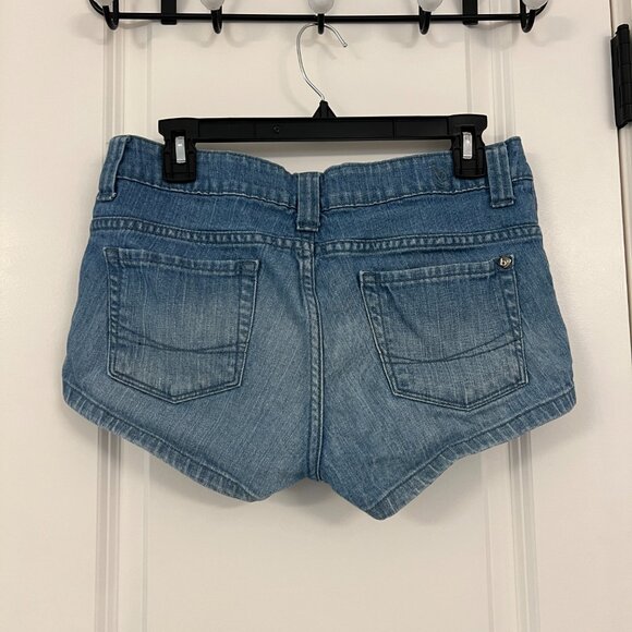 Denim Mini Shorts - Picture 2 of 2